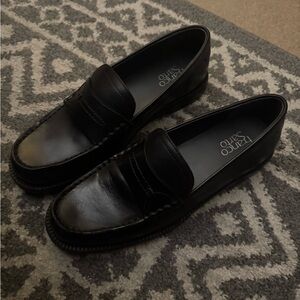 Franco Sarto Women’s Classic Black Slip-On Loafers